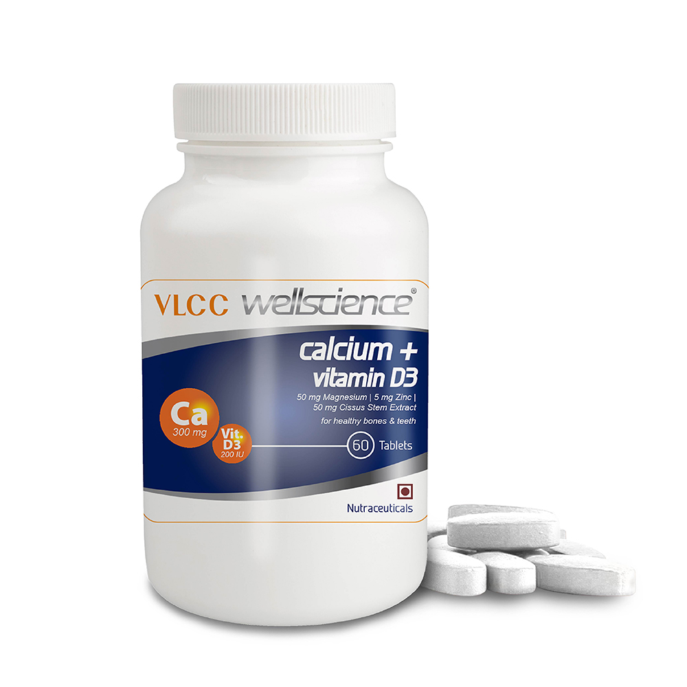 Vlcc Wellscience calcium + vitamin d3